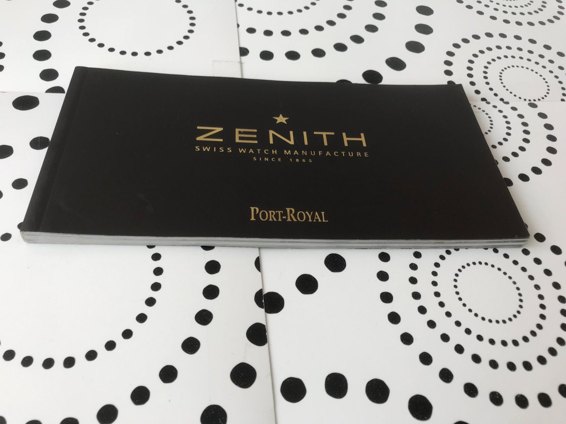 Zenith Documenti: ZENITH ORIGINAL - OPERATING INSTRUCTIONS - PORT ROYAL RARE ! – Nuovo (secondo la descrizione) da Epalinges venduto da dream-watch