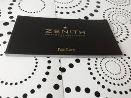 ZENITH ORIGINAL - OPERATING INSTRUCTIONS - PORT ROYAL RARE !