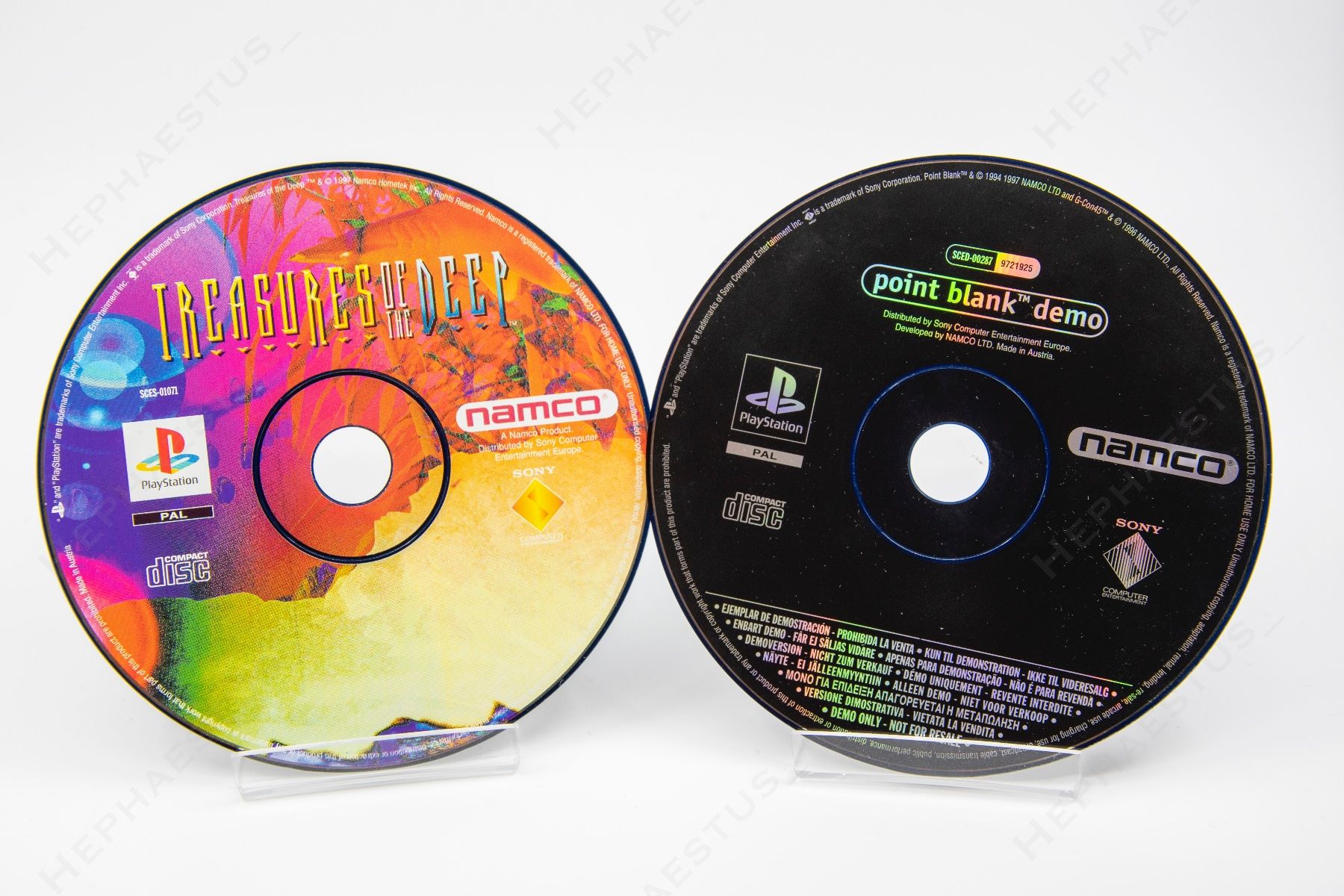 Jeu Point Blank Démo Sur PS1 - Version PAL FR - PlayStation 1