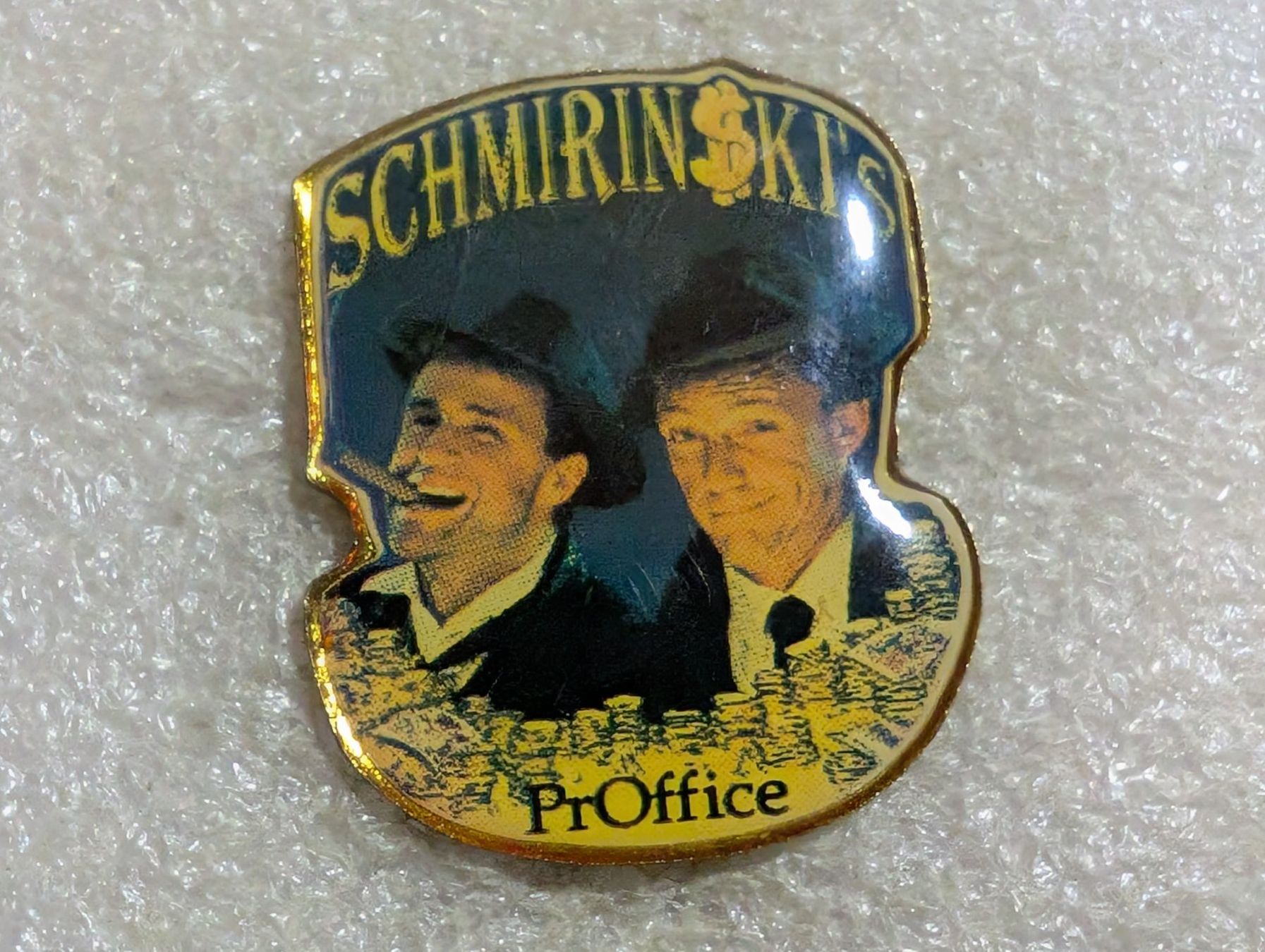 Placchette & Badge: Ansteckpin 73: Schmirinskis – Usato da Oppligen venduto da Pin-Fall-Shop