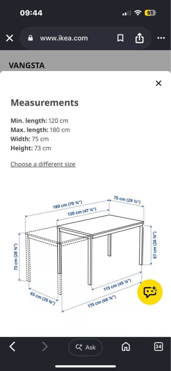 Scrivanie: White extendable table for cosy winter evenings! – Usato da Zürich venduto da ezi_r7sq 3