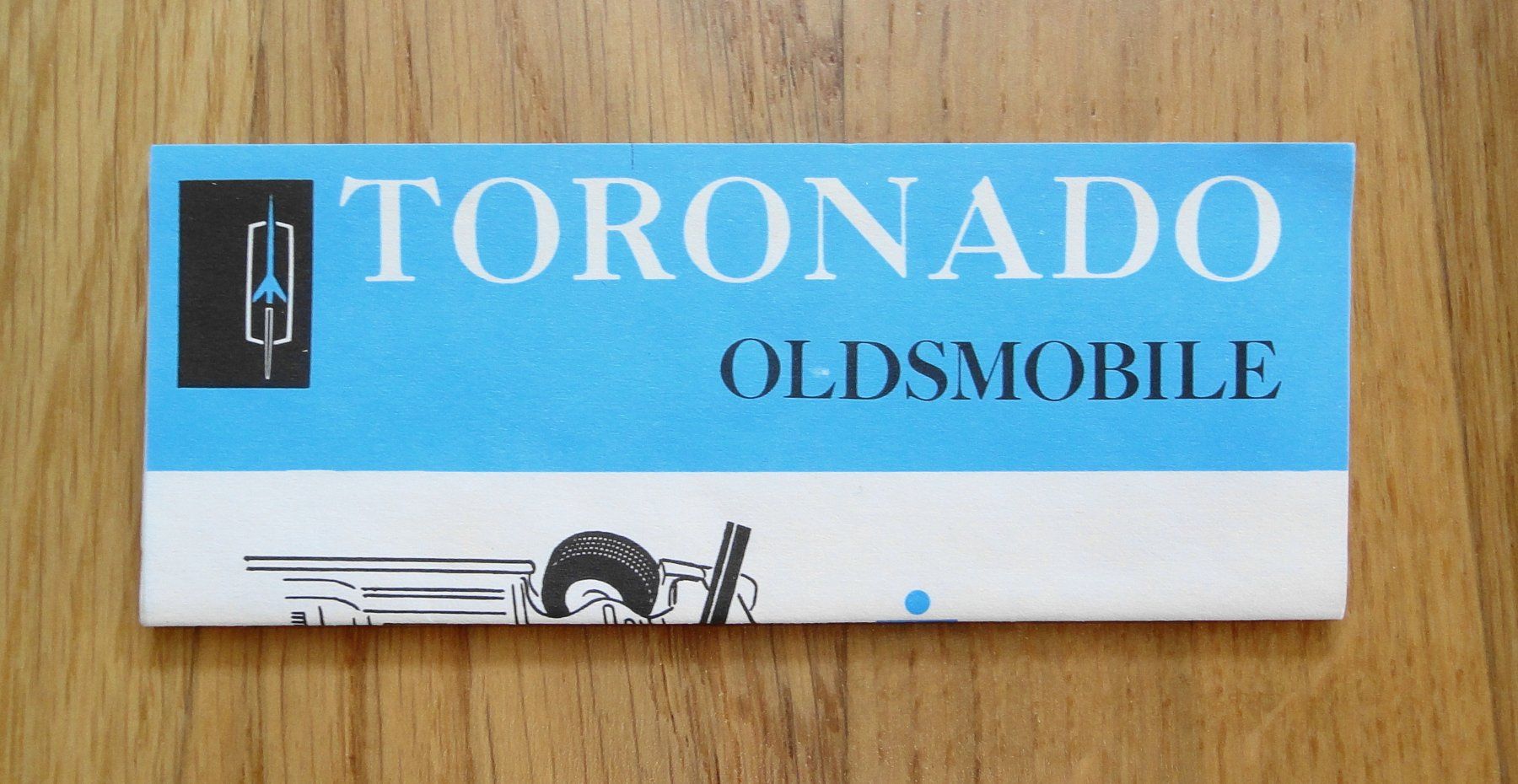 Tekno Modellautos: Tekno Oldsmobile Toronado Packungsbeilage Anleitung – Gebraucht aus Frümsen von Malibu69