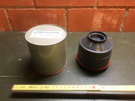 Schweizer Armee Filter zu Gasmaske  Militär Gasmaskenfilter