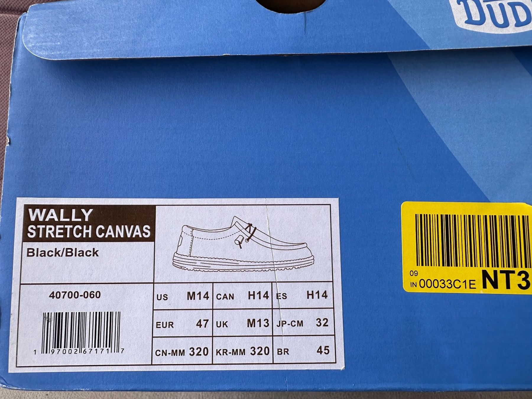 Scarpe da uomo: Chaussures HEYDUDE WALLY – Nuovo e nell'imballaggio originale da Bouveret venduto da seb_rjx8 5