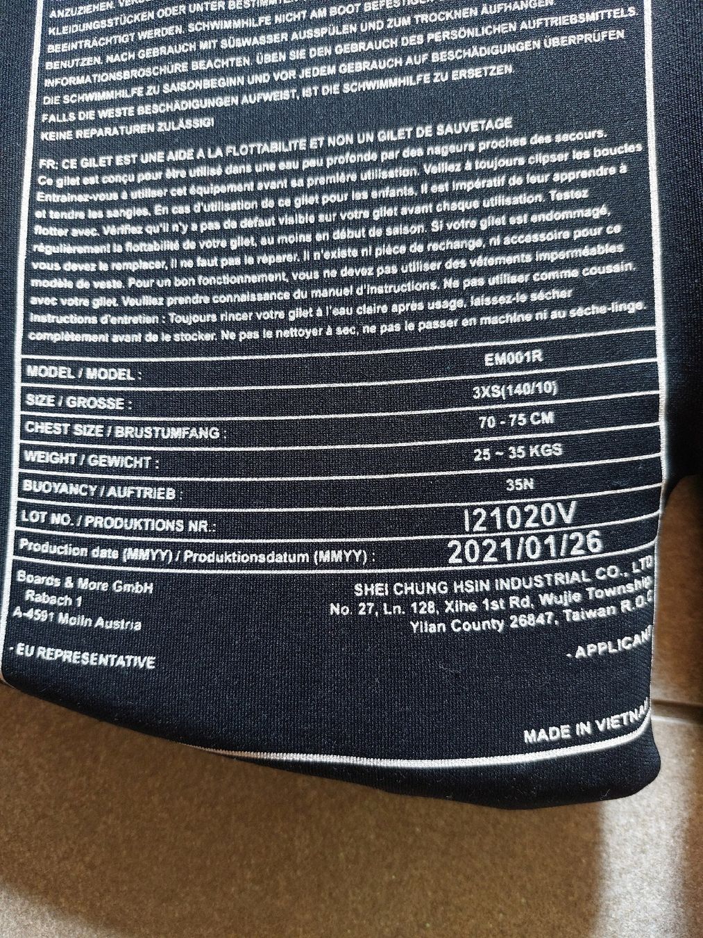 Gilets de sauvetage: Schwimmhilfe ION 50N Grösse 140 – D'occasion à Interlaken par Snowy007 2