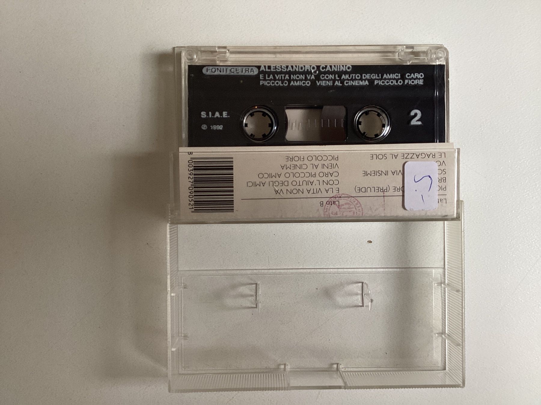 Musicassette: Alessandro Canino MC – Usato da Gutenswil venduto da Hamzian 1