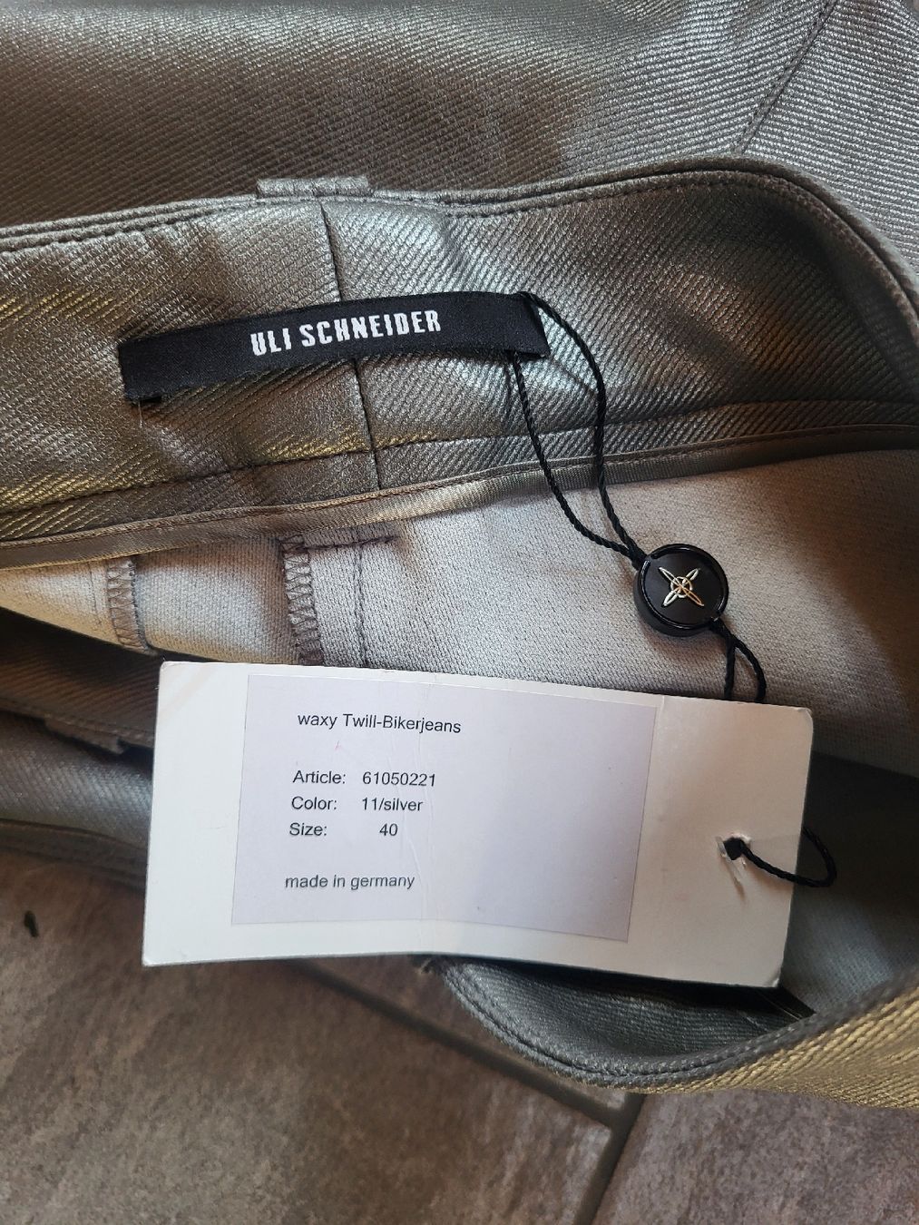 Pantaloni: Uli Schneider Bikerjeans – Nuovo e nell'imballaggio originale da Zweisimmen venduto da Adorable 5