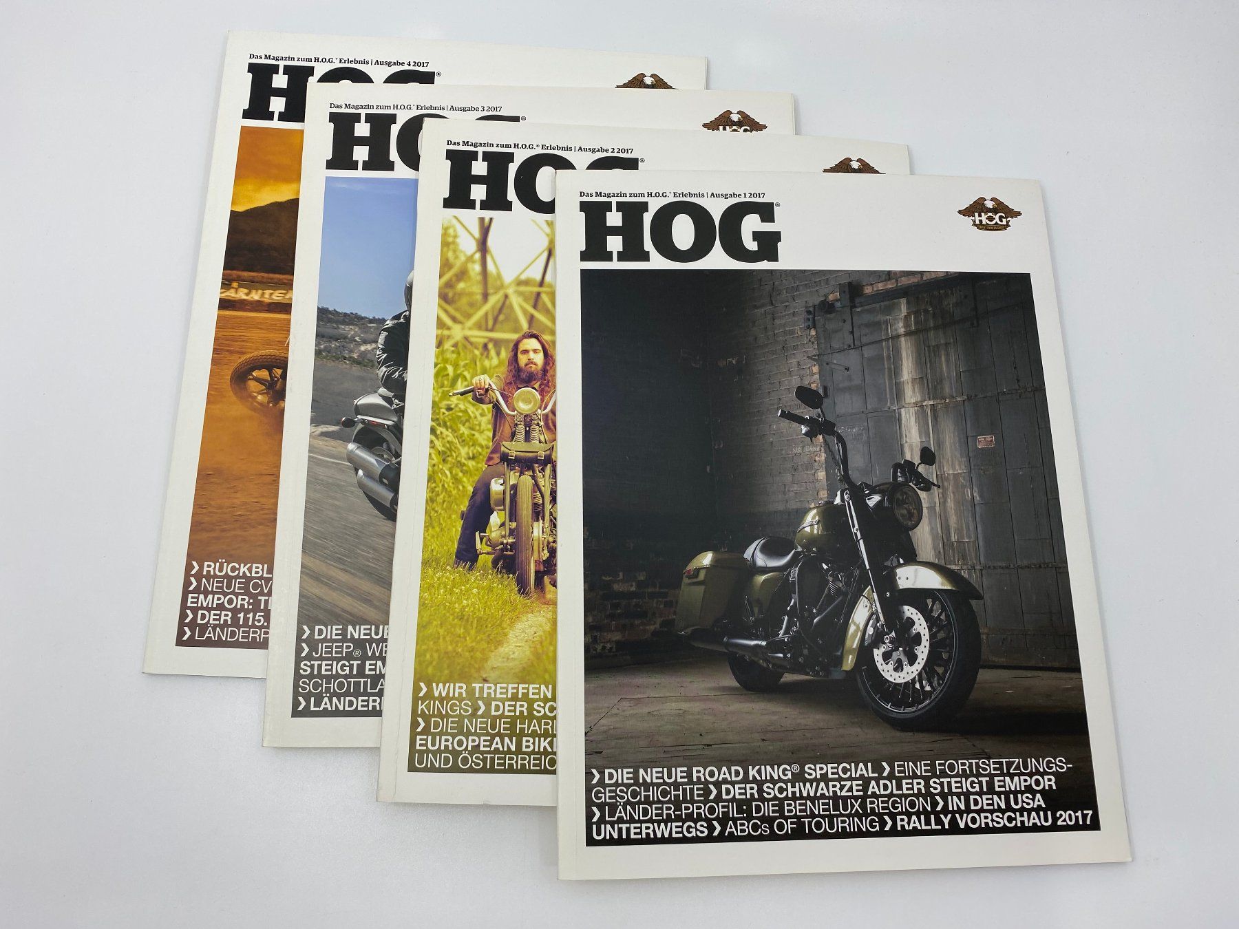 Riviste & Magazine: Harley Owners Group HOG Magazine 2017 – Usato da Langwiesen venduto da Restposten-24