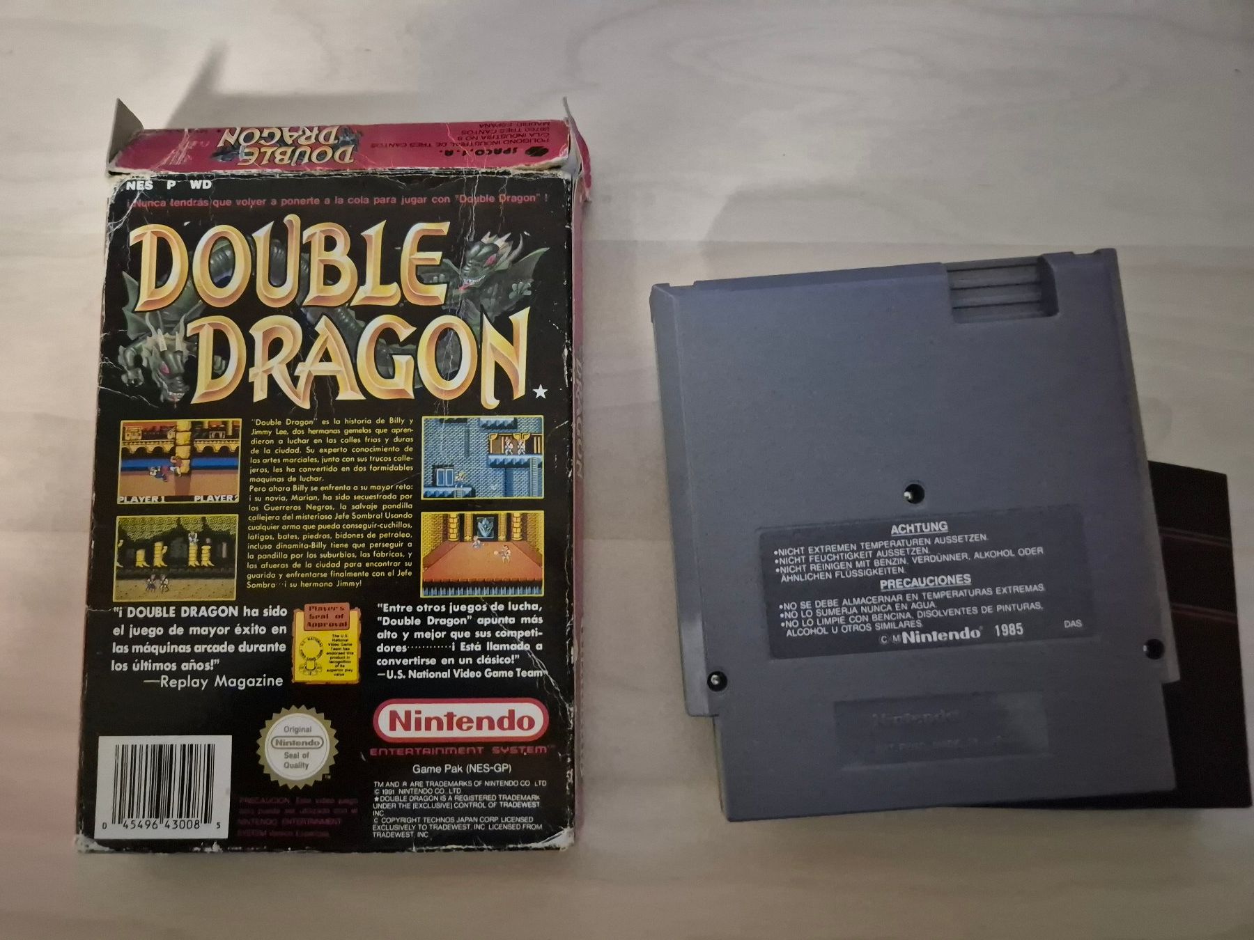 Giochi: NES: Double Dragon inkl. OVP – Usato da Bern venduto da Benben1 1