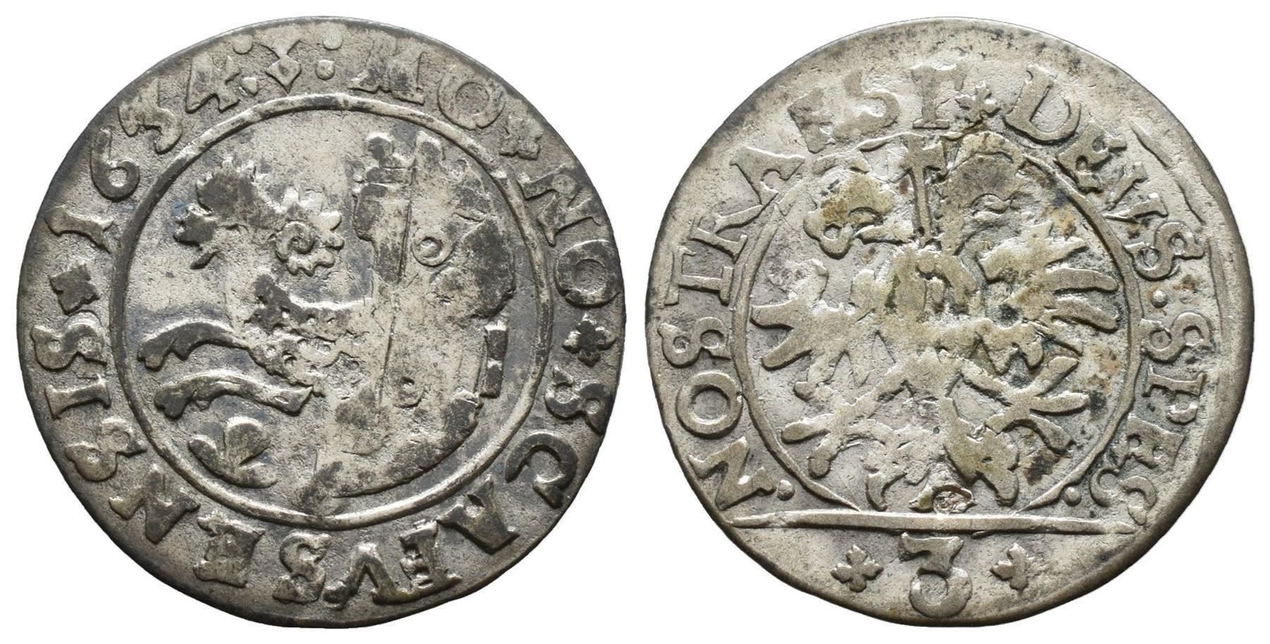 Alle Münzen: Schaffhausen Groschen 1634  /2143 – Gebraucht aus Trimbach von Solothurn1