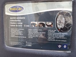 Miocar Schneeketten 12mm Master Automatic Grösse 4550 neu