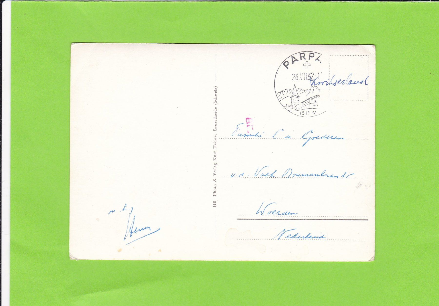 Cartes postales: Parpan – D'occasion à St. Peterzell par neckertal 1
