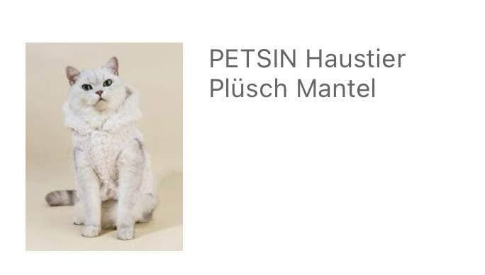Abbigliamento: Flauschiger Hunde- oder Katzen-Mantel, nie getragen – Nuovo (secondo la descrizione) da Dänikon ZH venduto da tug_m9b6 1