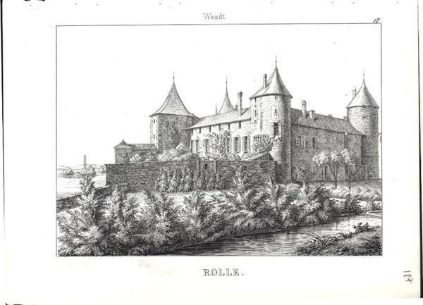 Stiche: Rolle von Wagner 1840 – Gebraucht aus Rafz von Helvet32