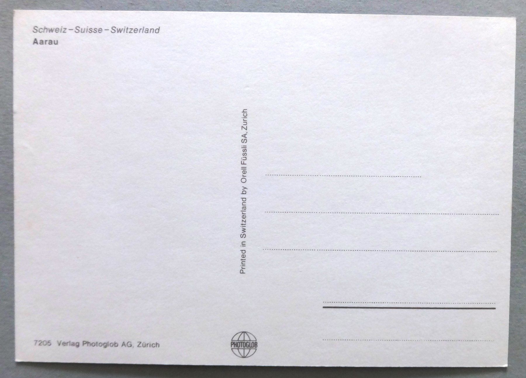 Cartes postales: Aarau – D'occasion à Fétigny par Billy2miny 1