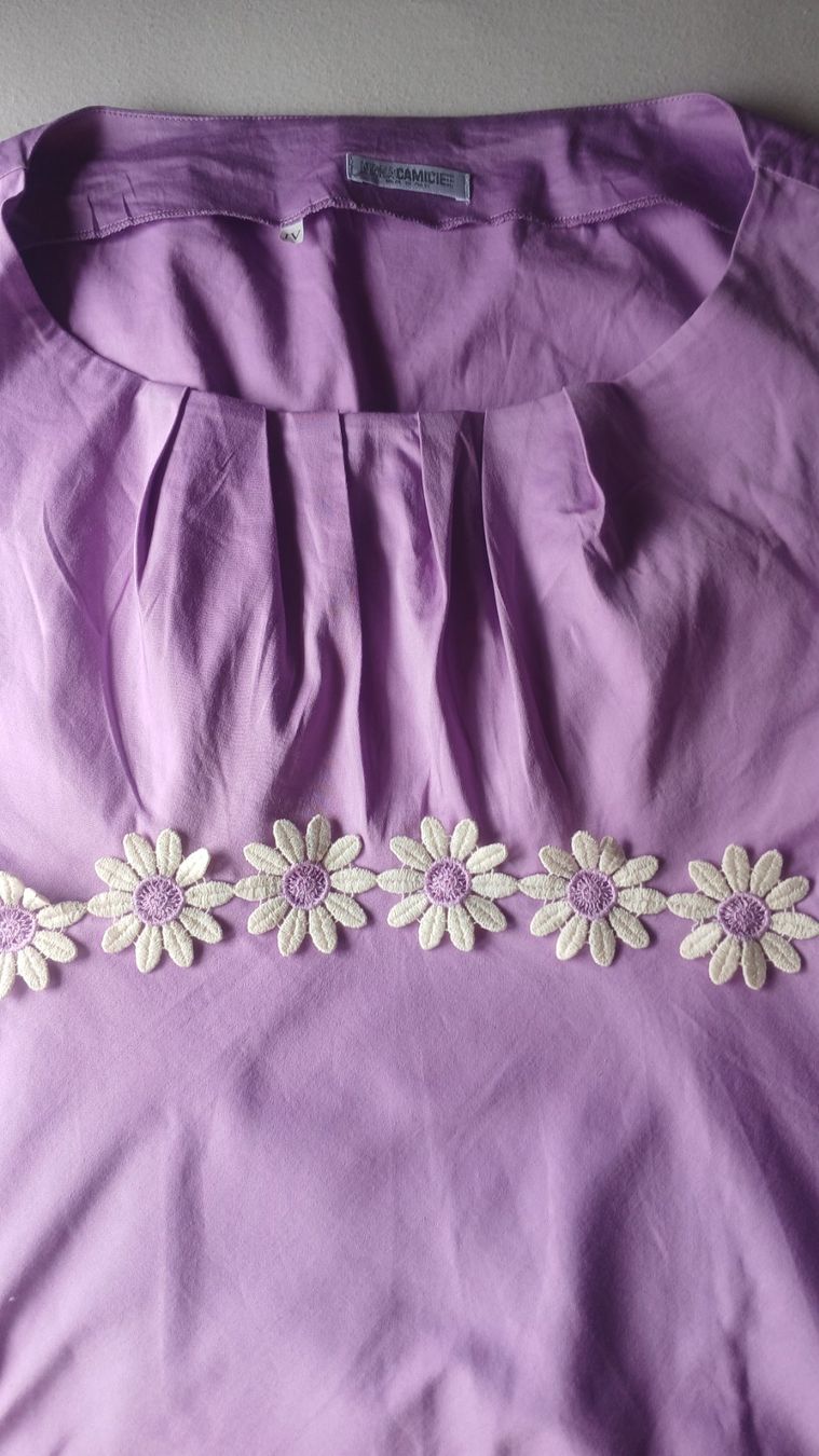 T-shirt: NARA CAMICIE DAMEN SHIRT MADE IN ITALY GRÖSSE EU 40 – Nuovo (secondo la descrizione) da Villa Luganese venduto da luxlady
