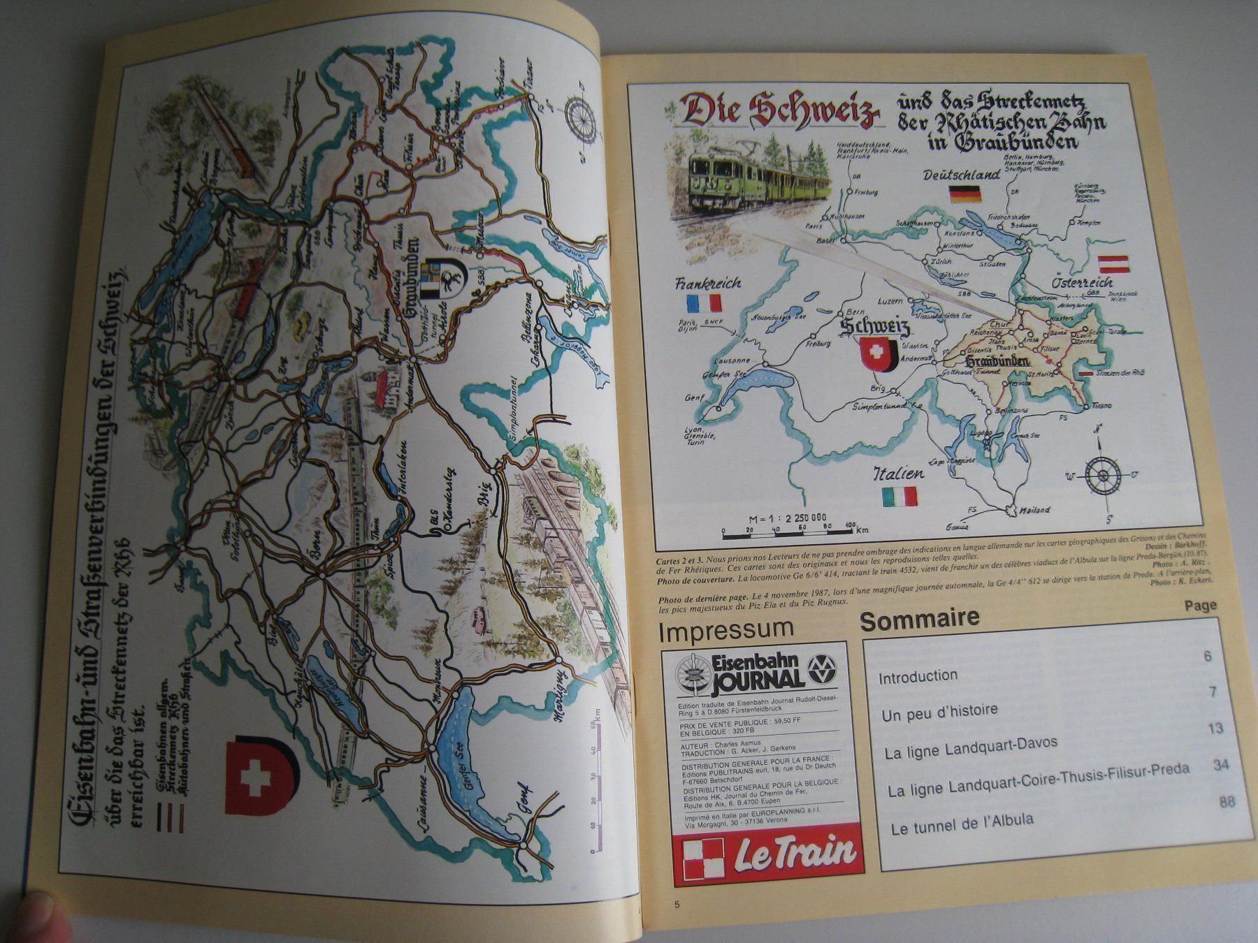 Revues & Magazines: Le Train, Les chemins de Fer Rhétiques – D'occasion à Buchs ZH par swiss-train 1