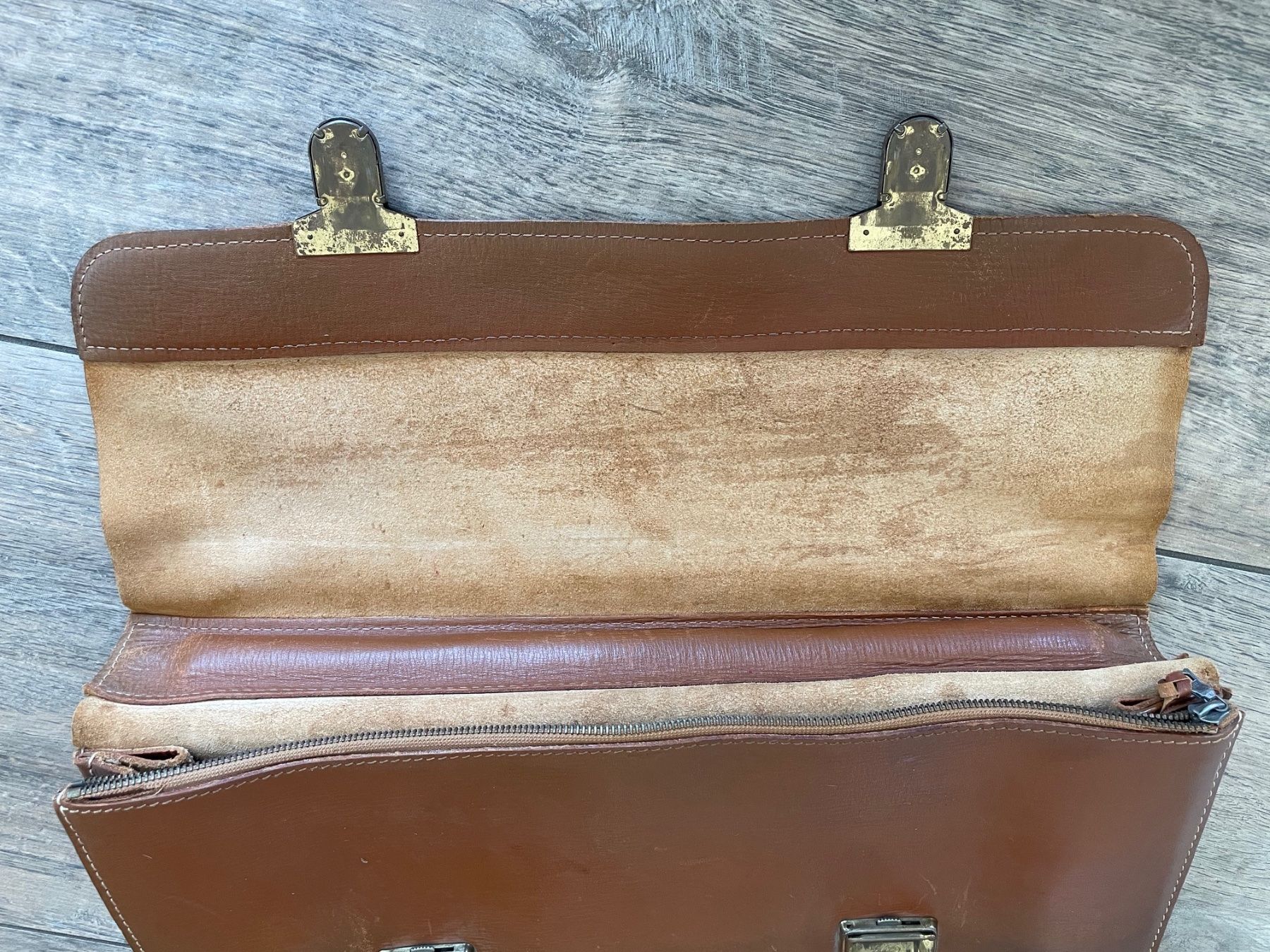 Koffer & Taschen: Ledermappe, – Gebraucht aus Menziken von fiat-500 3