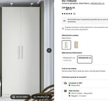 Dressing Armoire IKEA
