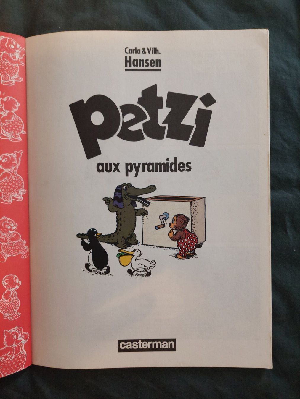 Fumetti: Petzi Aux Pyramides 2ème série TBE – Usato da Genève venduto da Blu_BD 2