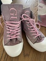 GUESS Sneaker lila mit Glitzer, Gr 37