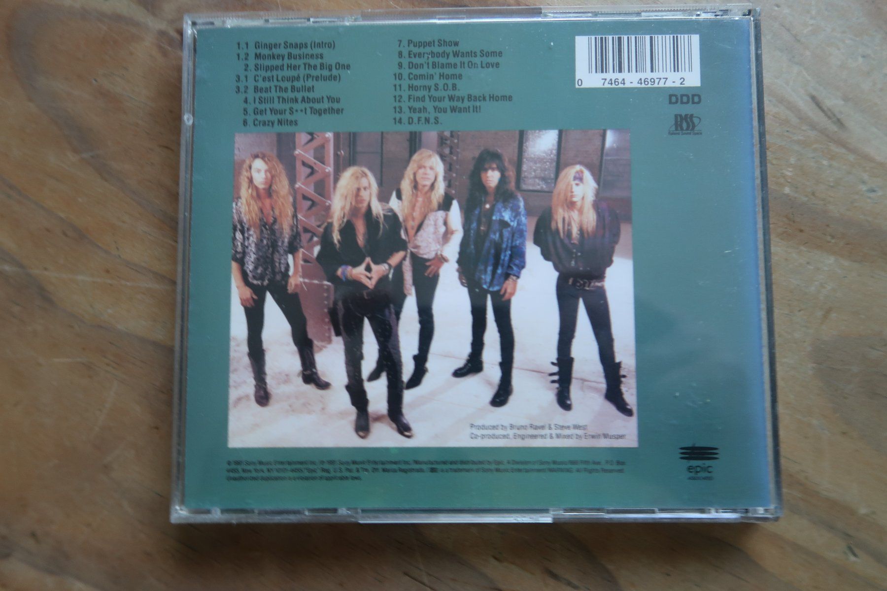 CD: DANGER DANGER - SCREW IT! - CD – Usato da Basel venduto da Patiscat 1