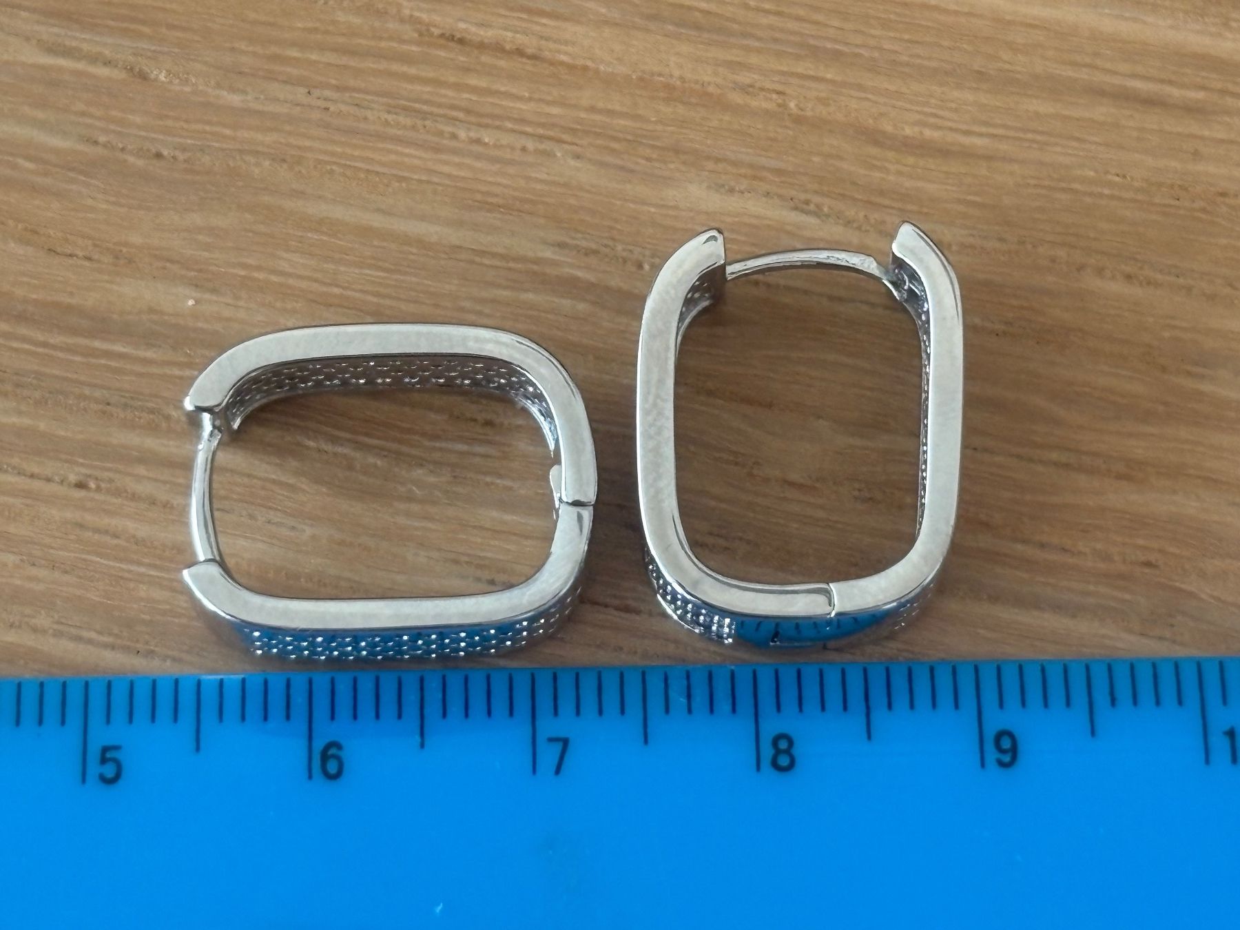 Ohrringe & -stecker: Luxus EleganteOhrstecker Ohrschmuck Multicolore Farbe:Silber – Neu (gemäss Beschreibung) aus Biel-Bienne von Roserosse13 6