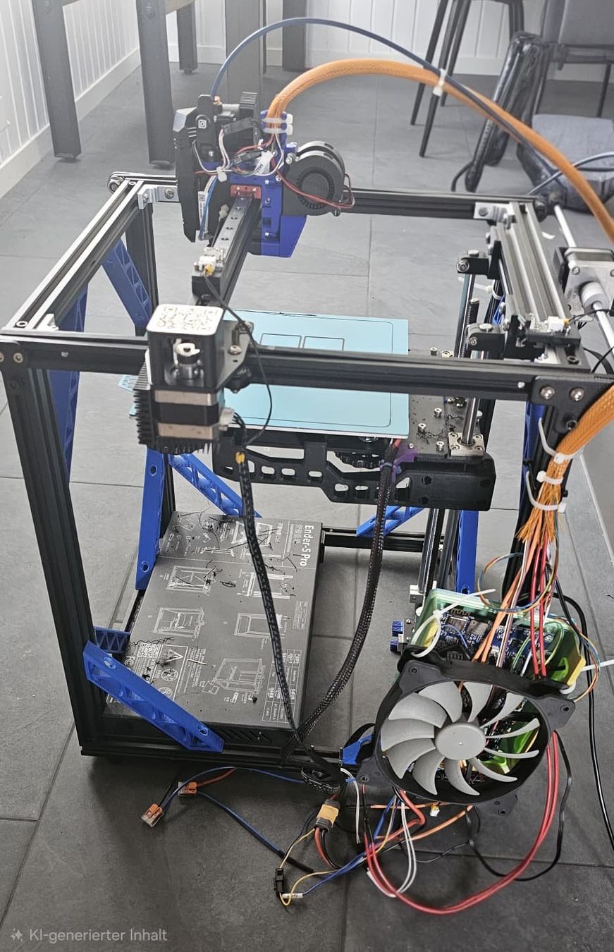 Stampanti 3D: Modifizierter Ender 5 Drucker – Usato da Schafhausen i. E. venduto da skyloler 2