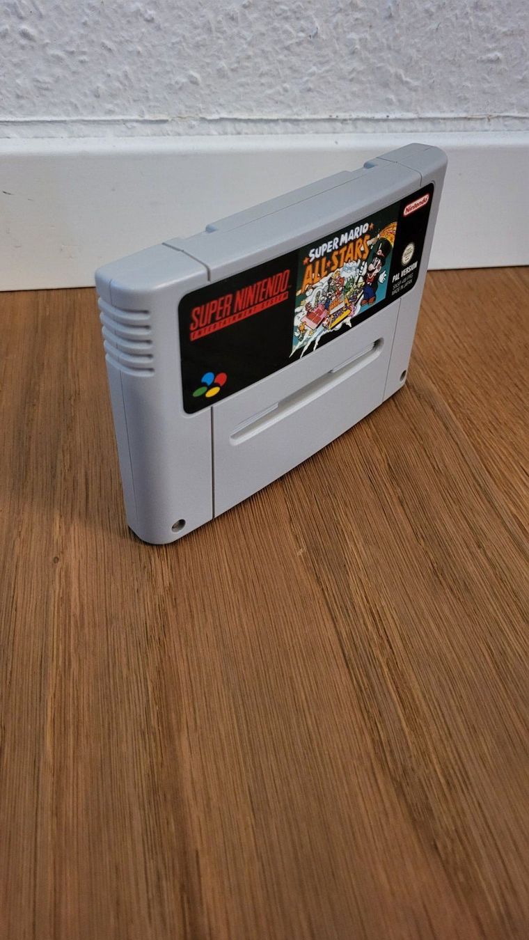 Nintendo Giochi: SNES - Super Mario All Stars – Usato da Münsingen venduto da DigitaleSpielecke 2