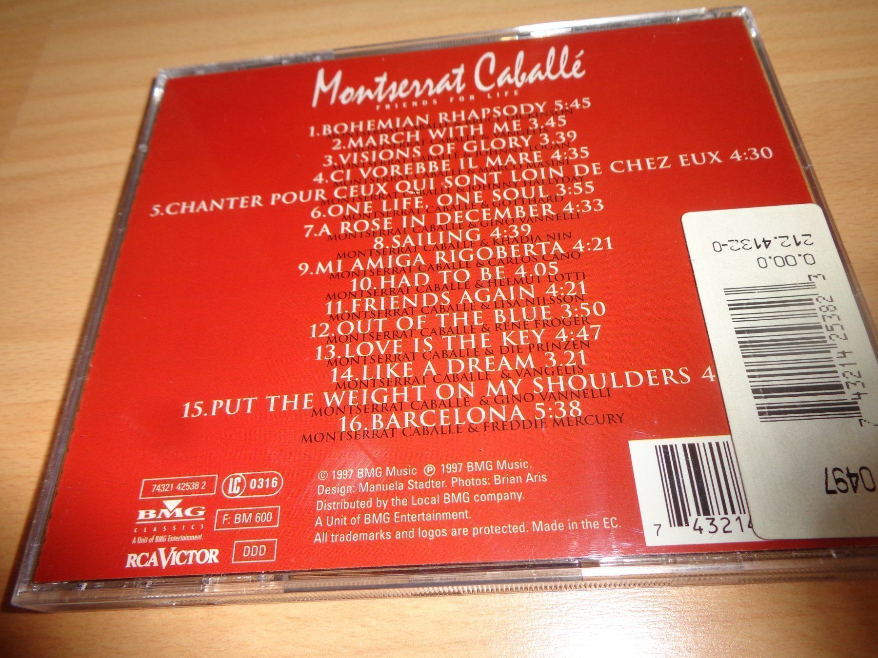 CD: Montserrat Caballeé - Friends for Life CD – Usato da Olten venduto da Disc-Ausverkauf 1