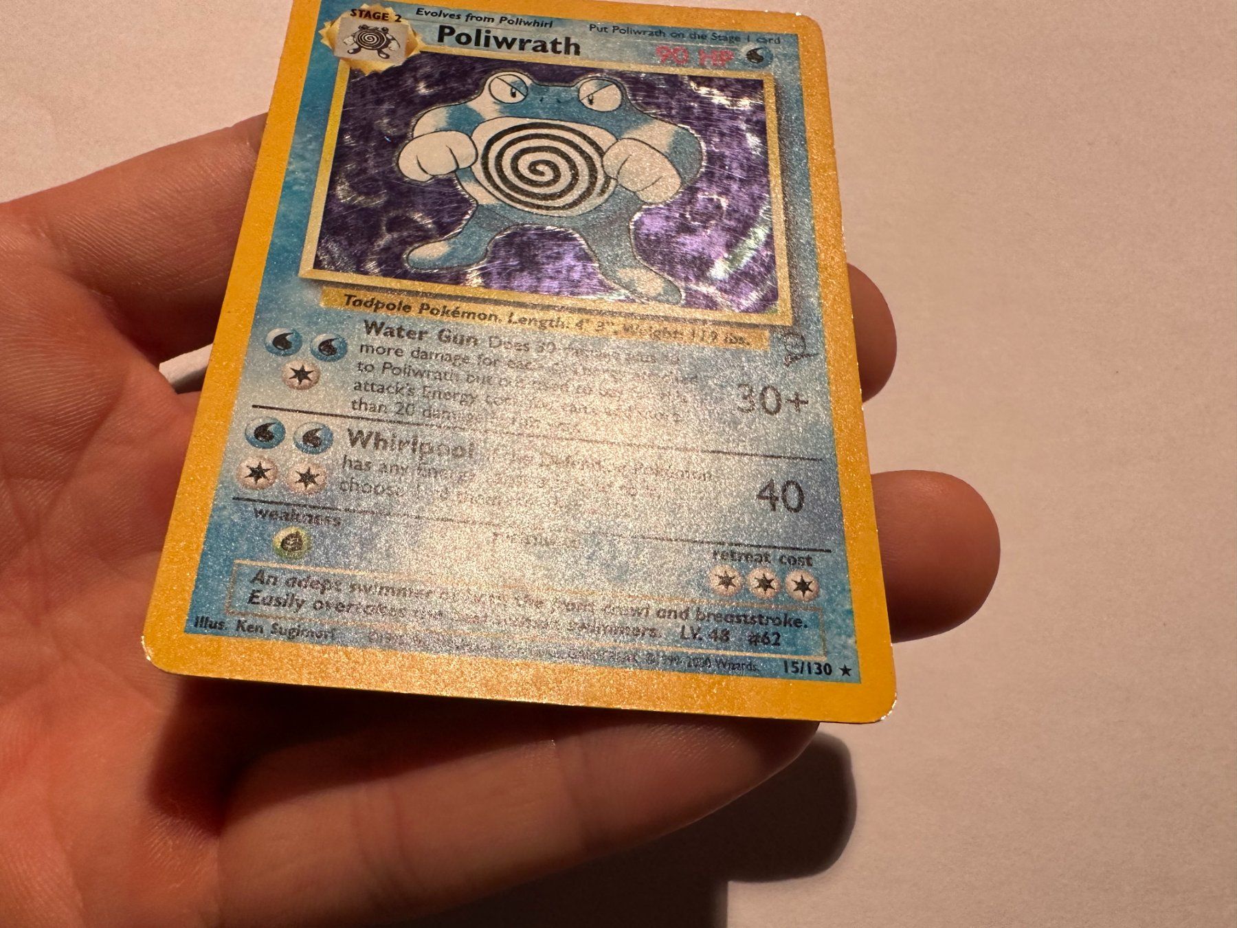 Pokémon Carte collezionabili: Poliwrath holo Base 2 EN – Usato da Hagendorn venduto da Pokecollectorch 1