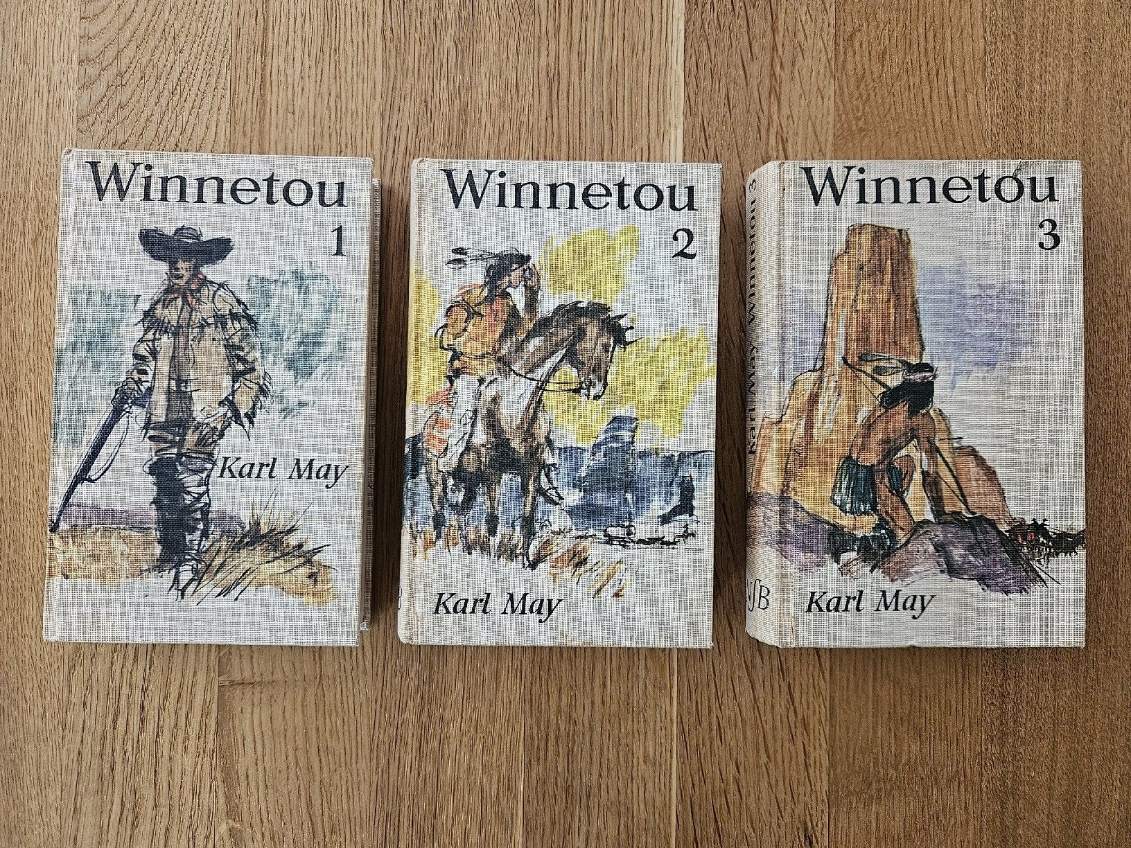 Libri: Winnetou Band 1-3 von 1962 – Usato da Wetzikon ZH venduto da summiM