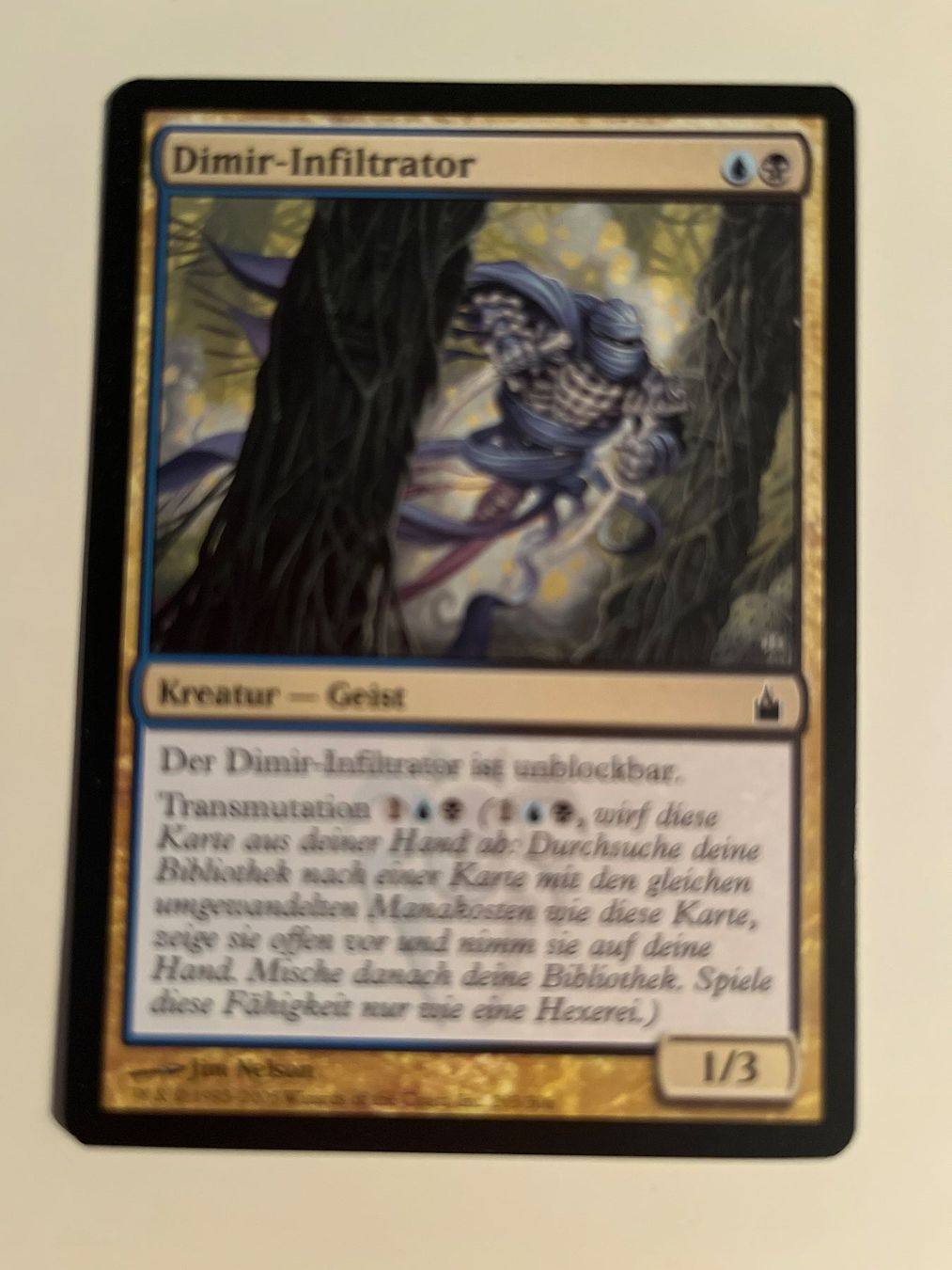Magic The Gathering Carte collezionabili: 1 x Dimir-Infiltrator - Magic: The Gathering - MtG – Usato da Kriens venduto da Shadi1980