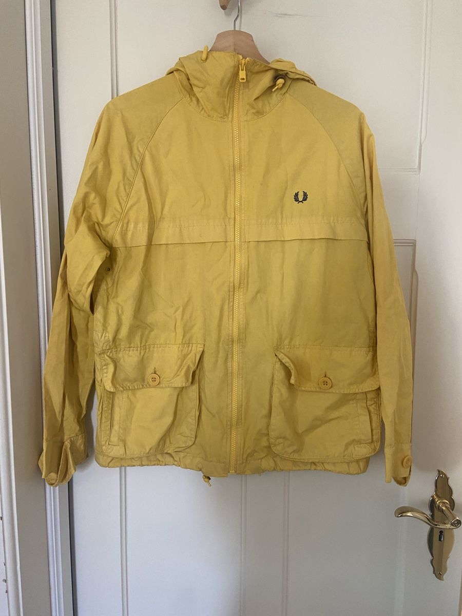 Fred Perry Giacche: Fred Perry Windbreaker Jacke gelb  – Usato da Bern venduto da rah_fpy5