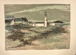 KÜNSTLER  ? LITHOGRAPHIE SIGNIERT NUMMERIERT