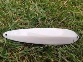 Pure White Diamond Perlmuttspange 90 mm