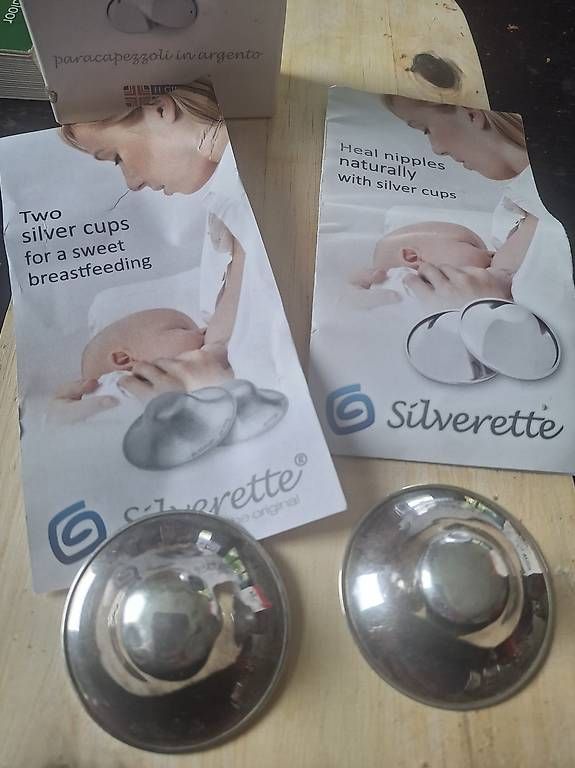 Accessori per l’allattamento: Silverette coupelles argent allaitement  – Usato da St-Cergue venduto da ste_bjn2