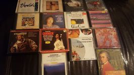 Schöne Sammlung von 19 Stk. CD's Klassik