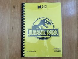 Flipper Handbuch "Jurassic Park" (1993)