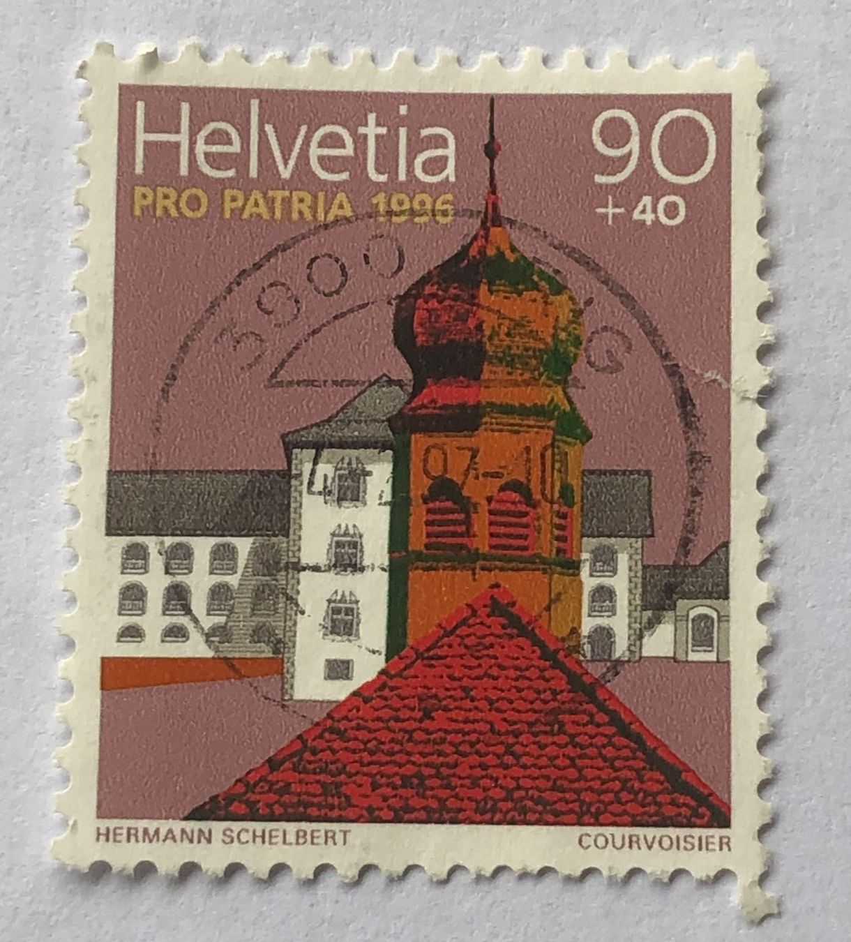 Tutti i francobolli: Nr. B253 GESTEMPELT  BAROCKBAD PFÄFERS SG    – Usato da Aarau venduto da Billa007