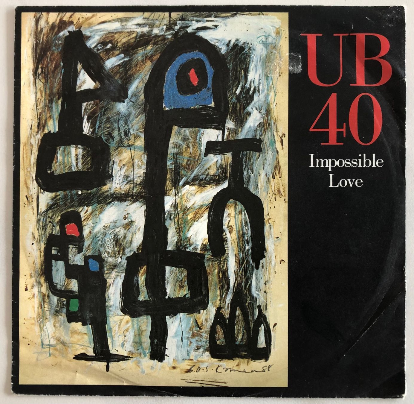 Dischi in vinile: UB40 - IMPOSSIBLE LOVE – Usato da Poliez-Pittet venduto da Newtown-Records