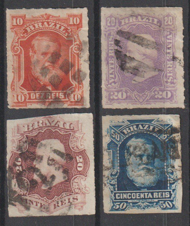 Lot De 91 Timbres Du Brésil – Mixtes, Usagés – Correio – Diverses Années