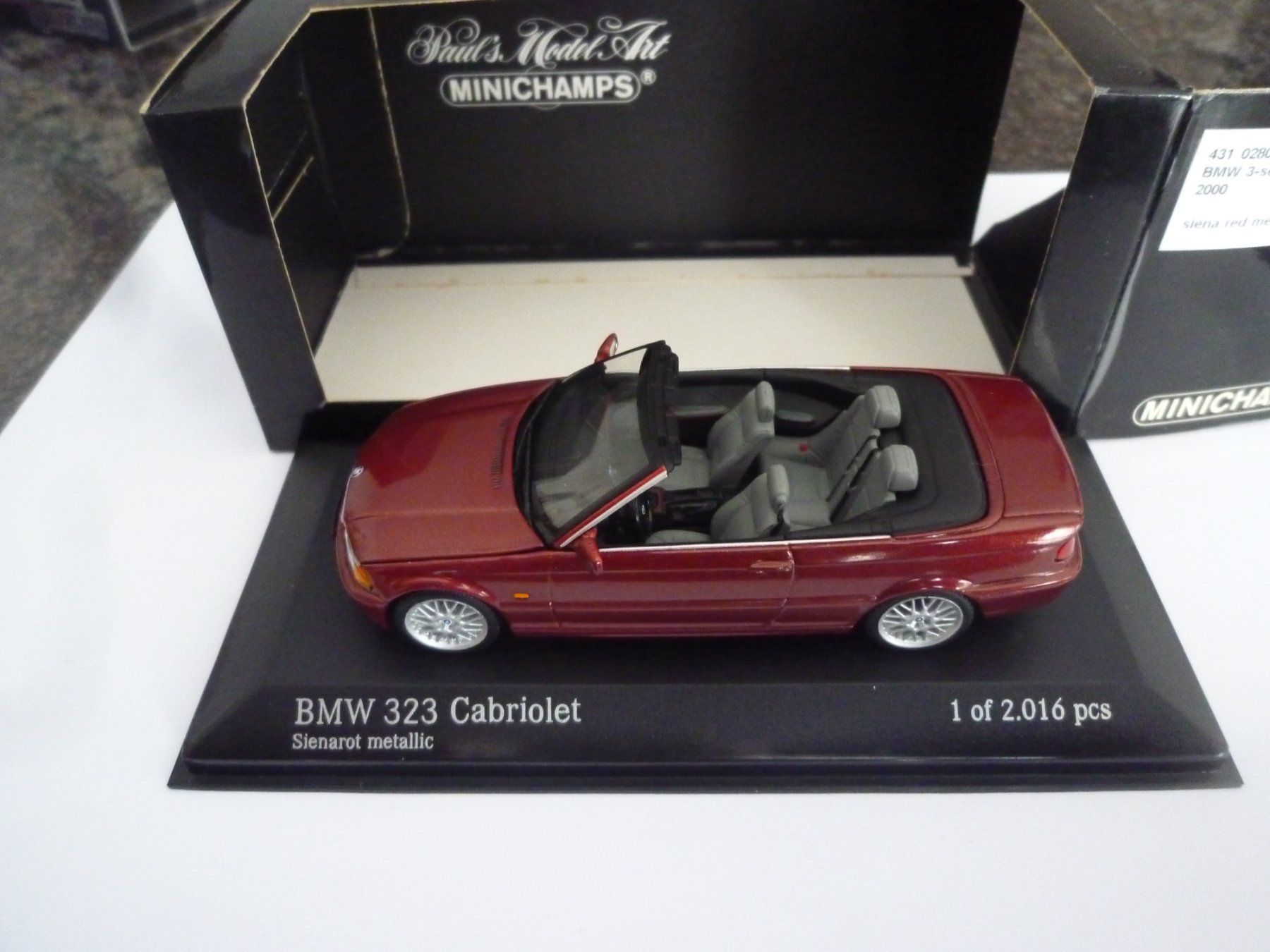 BMW Modellautos: BMW 323 Cabriolet (2000) – Neu und originalverpackt aus Flawil von Imperiosud 5