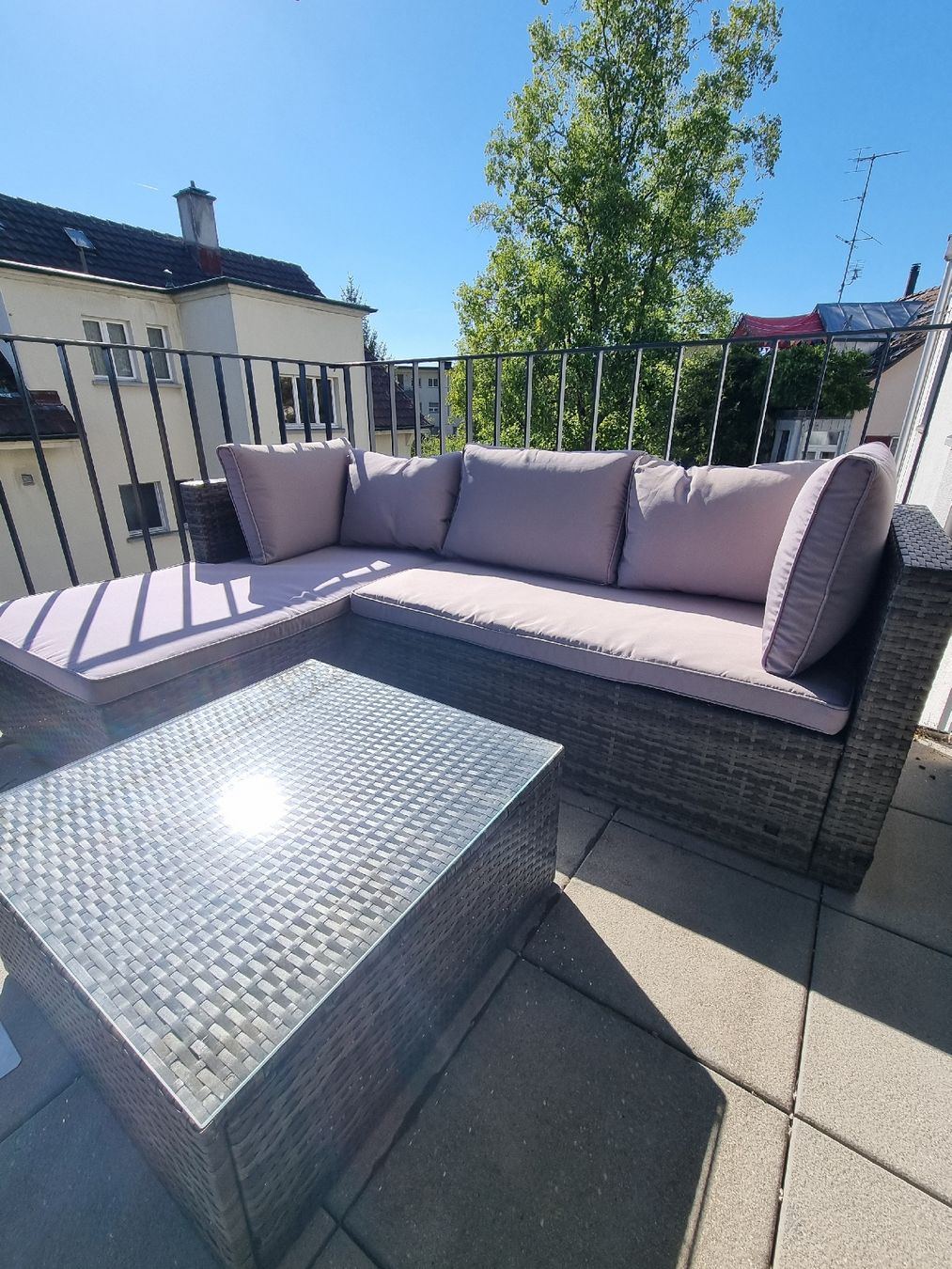 Divani: Rattan Lounge – Usato da Winterthur venduto da baennste 1