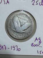 USA - 25 cents - 1917 - Argent