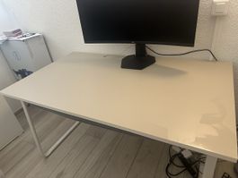 IKEA HUVUDSPELARE Gaming-/Computertisch 160x80 beige