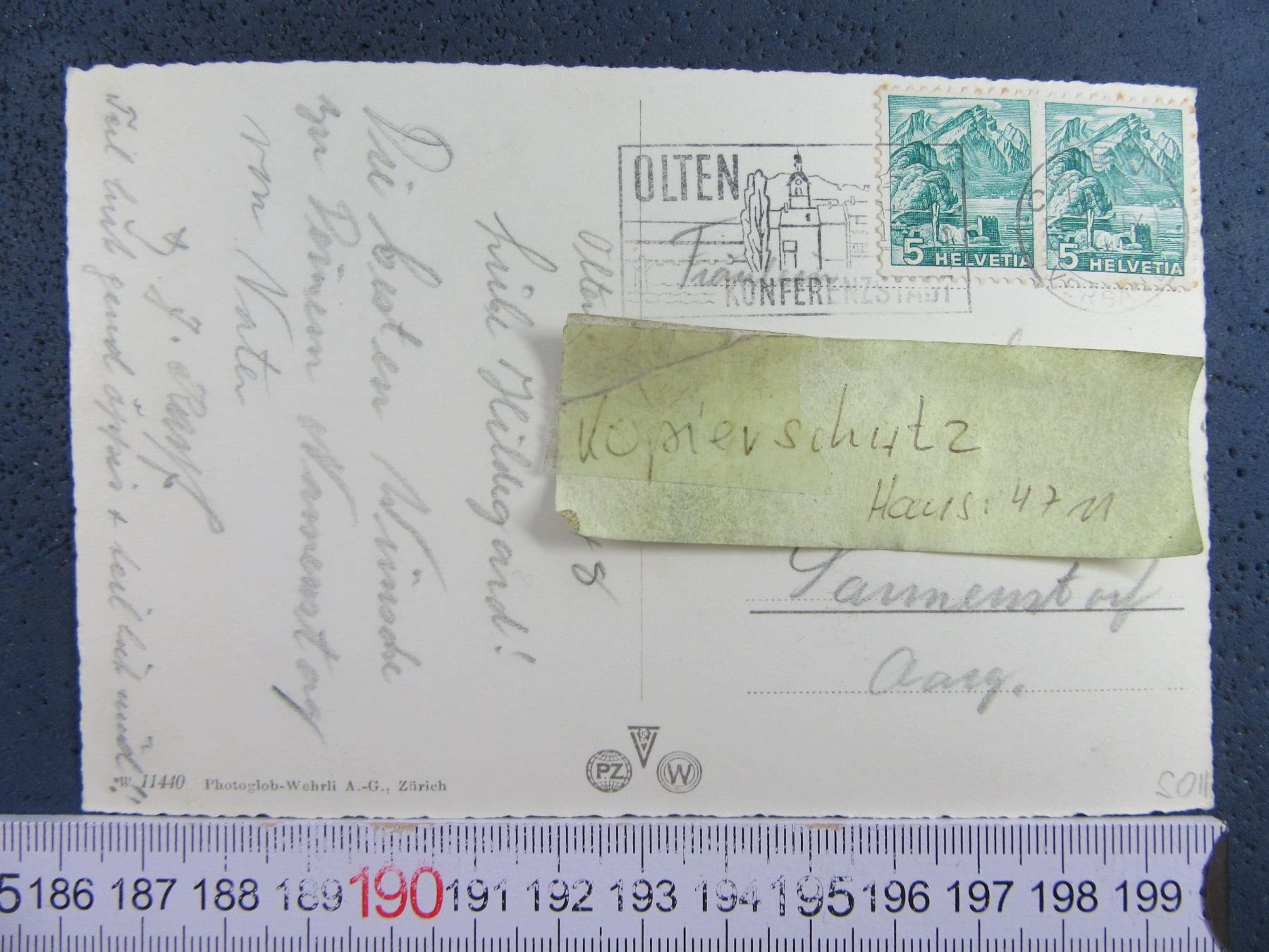 Cartoline postali: SAELISCHLÖSSLI OB OLTEN AK SO – Usato da Ettingen venduto da Hausi4711 1