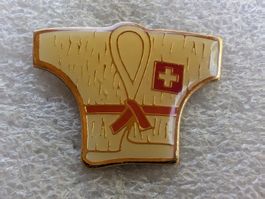 Ansteckpin 87: Karate Anzug Schweiz