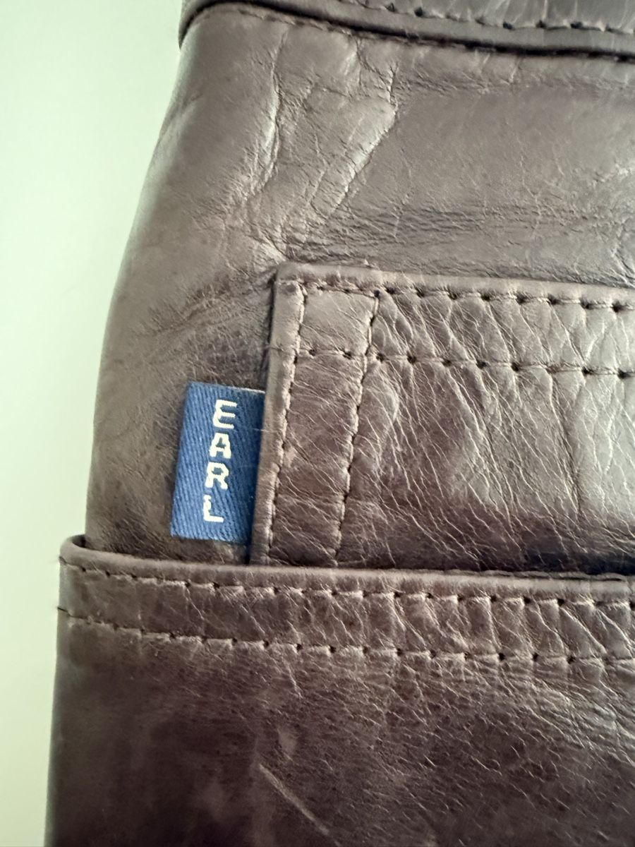 Pantaloni: Leder Hose braun – Usato da Zurich venduto da Alinecnicolet 2