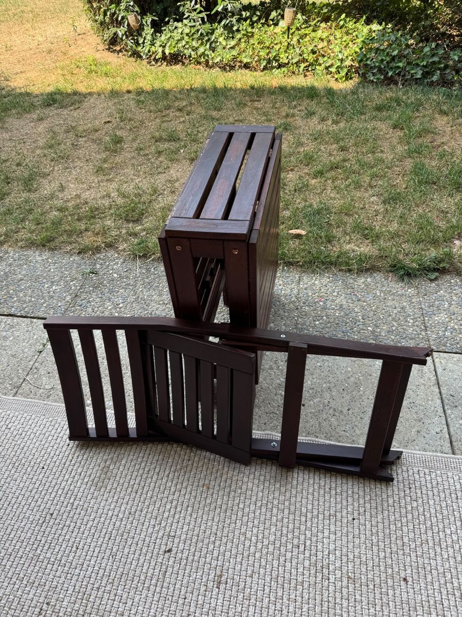 Ikea Tischset: Gartentisch klappbar inkl. Stühle – Gebraucht aus Bülach von cel_7q6j 9